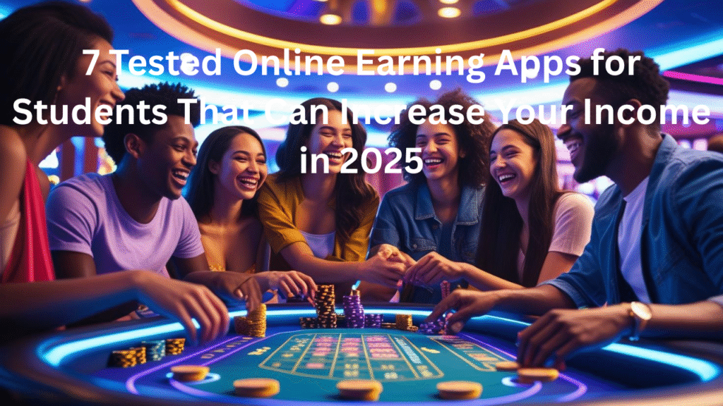 7 Tested Online Earning Apps for Students That Can Increase Your Income in 2025