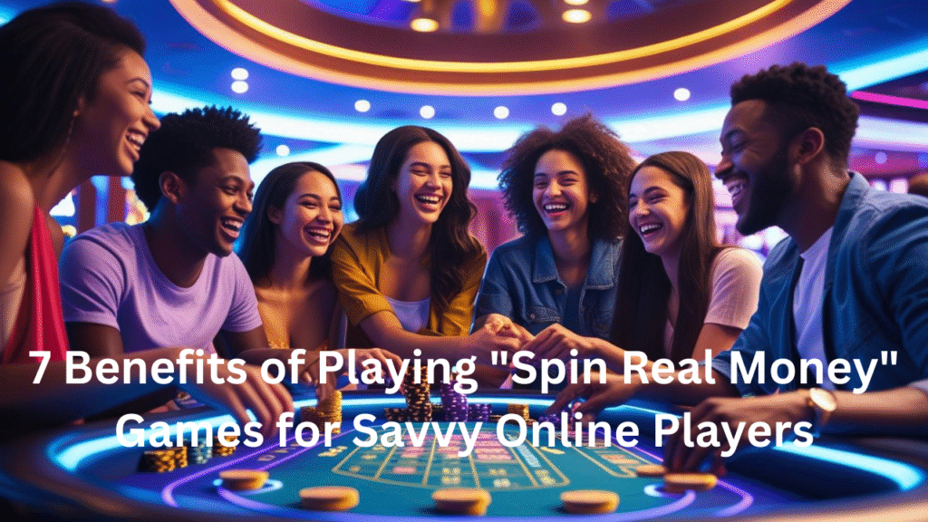 7 Benefits of Playing "Spin Real Money" Games for Savvy Online Players