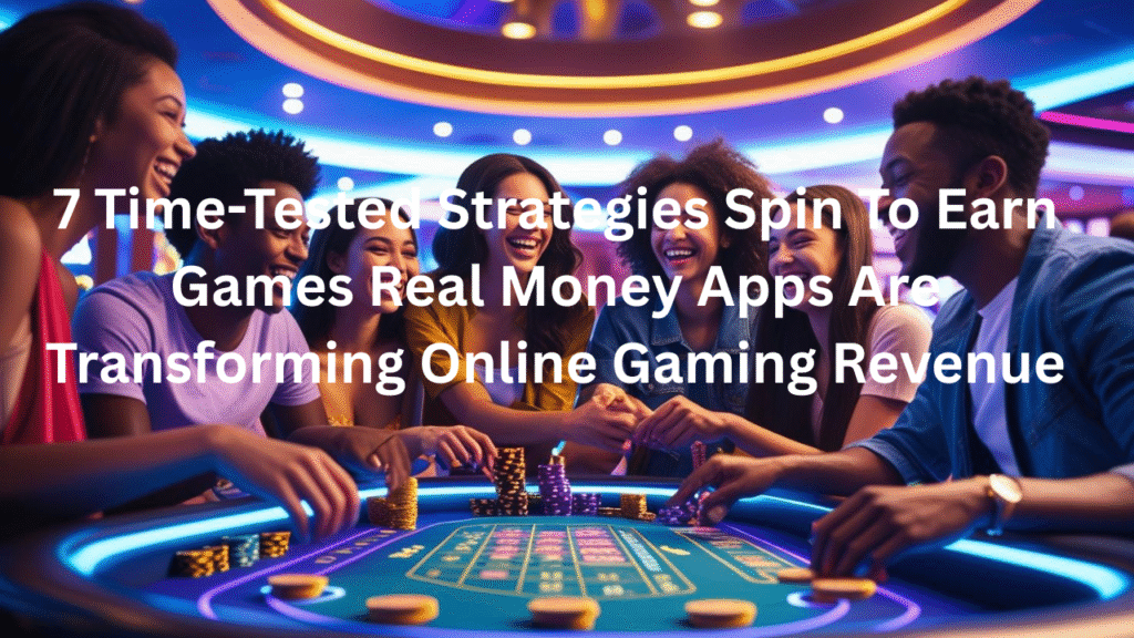 7 Time-Tested Strategies Spin To Earn Games Real Money Apps Are Transforming Online Gaming Revenue