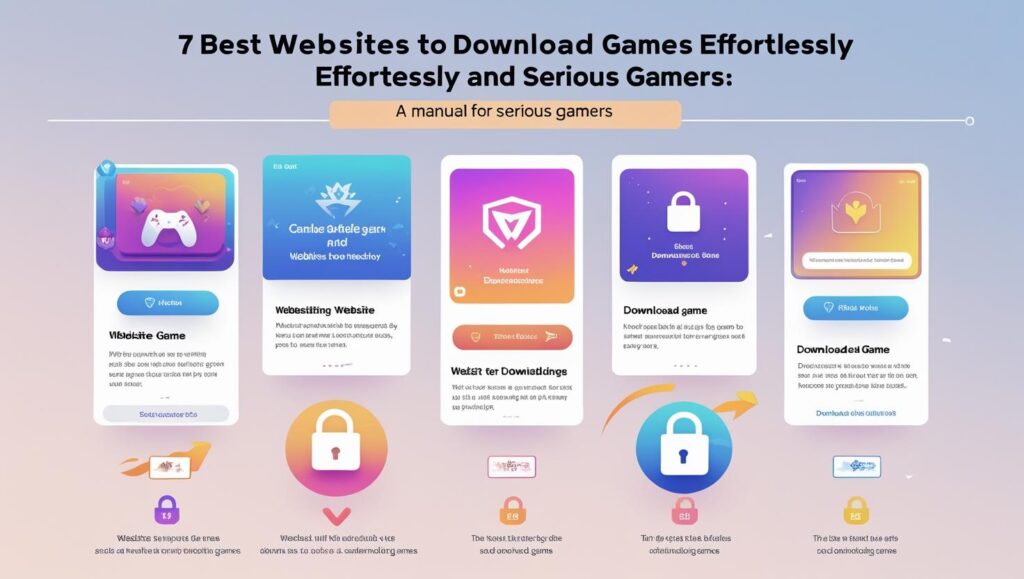 7 Best Website To Download Games Effortlessly and Safely: a Manual for Serious Gamers