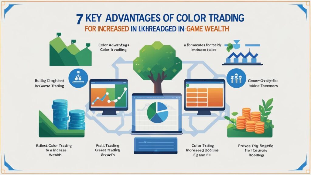 7 Strong Advantages of Colour Trading That Can Boost Your In-Game Wealth