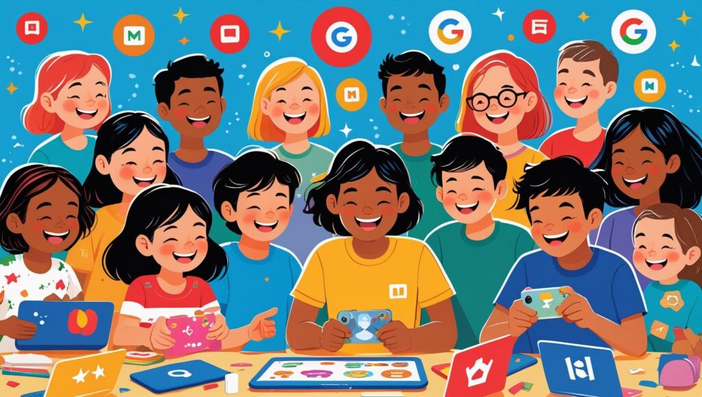 What are online Google games?