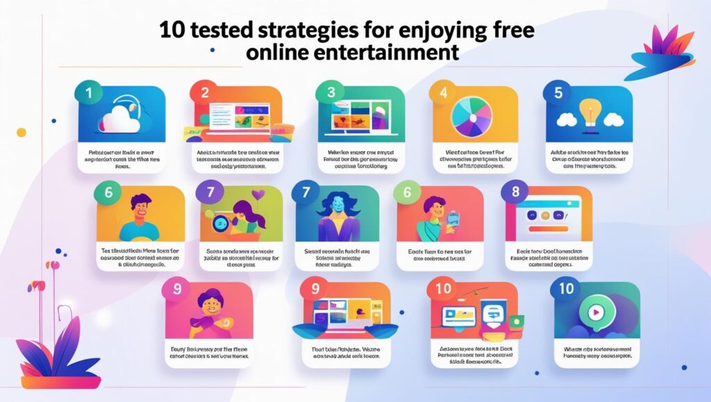 Ten Tested Strategies for Enjoying Free Entertainment Online