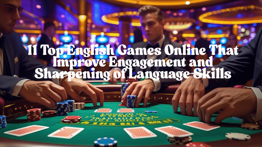 English Games Online: 11 Top English Games Online That Improve Engagement and Sharpening of Language Skills