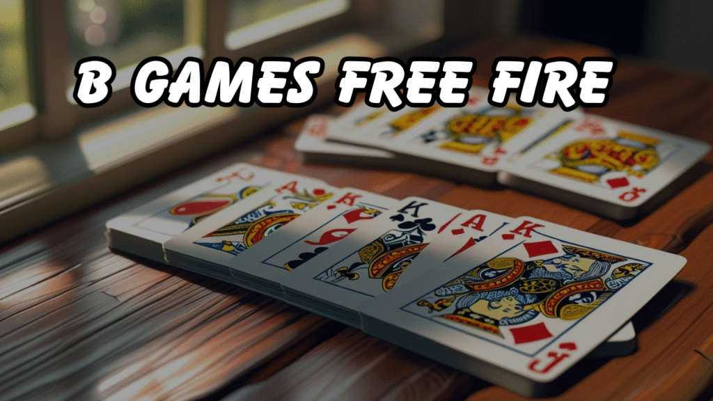 B Games Free Fire: Exploring Competitive Mobile Gaming