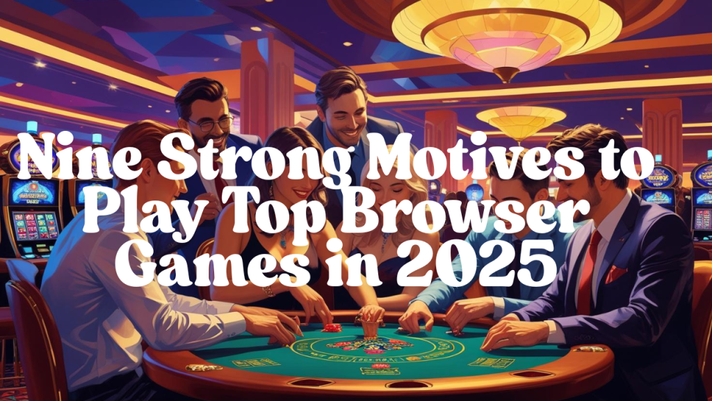 Nine Strong Motives to Play Top Browser Games in 2025