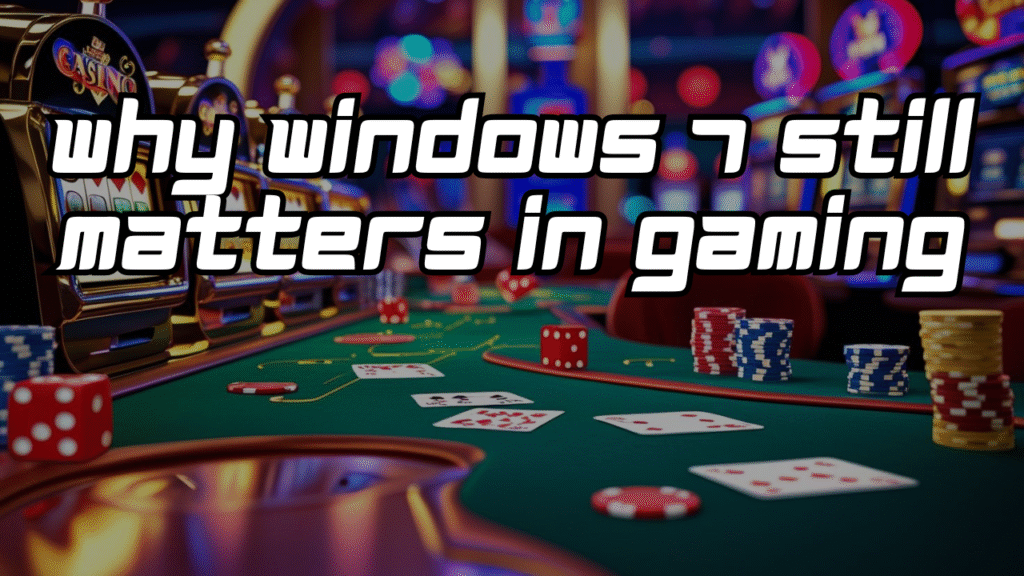 Why Windows 7 Still Matters in Gaming