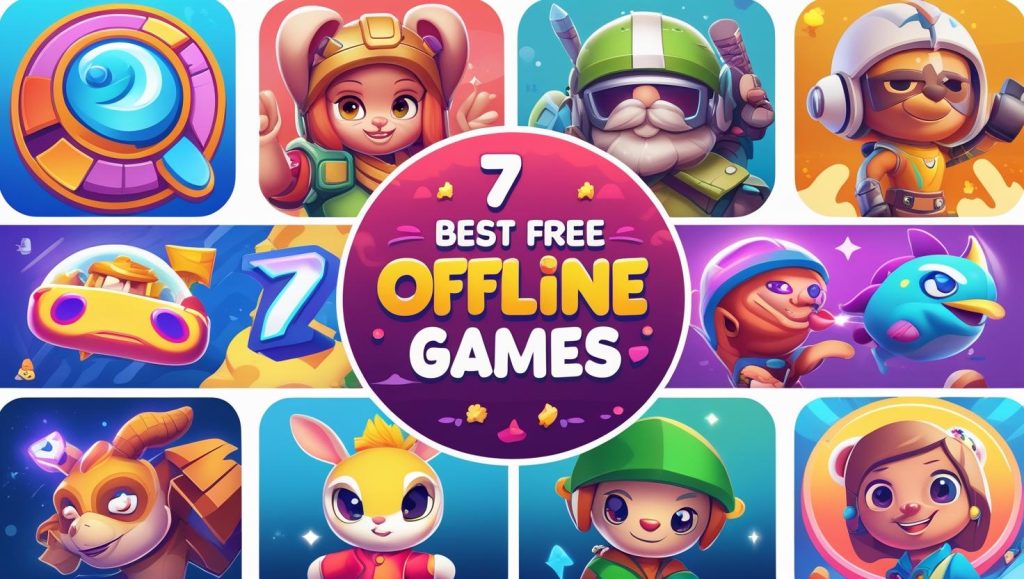 7 Best Free Offline Games That Will Maximize Your Fun Without Internet Dependency