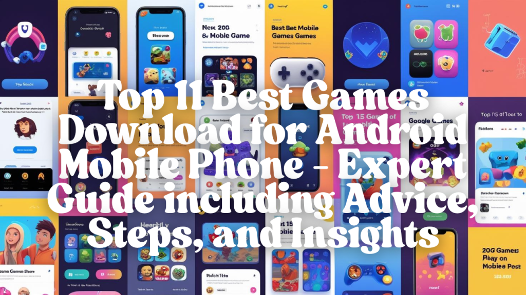 games download for android mobile phone