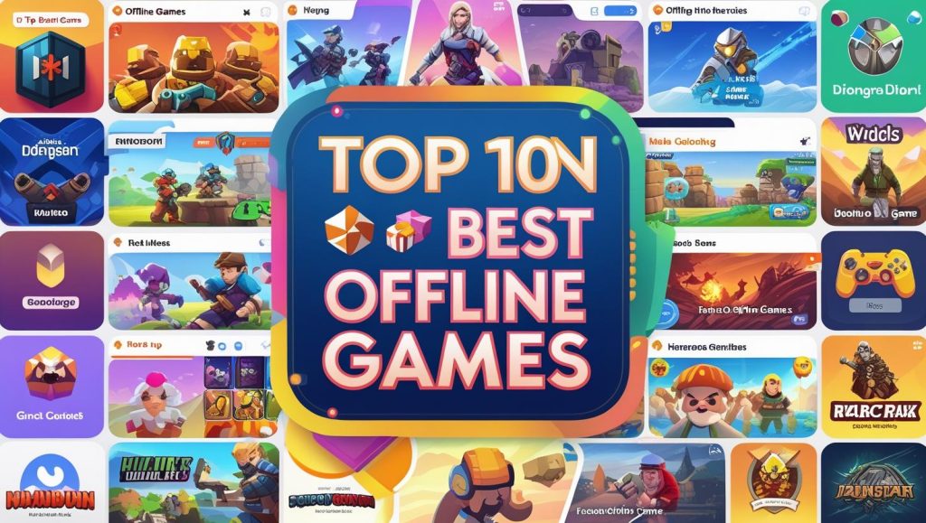 Best Games To Play Offline: Play the Best 10 Offline Games Anytime, Anywhere to Maximise Your Leisure Time