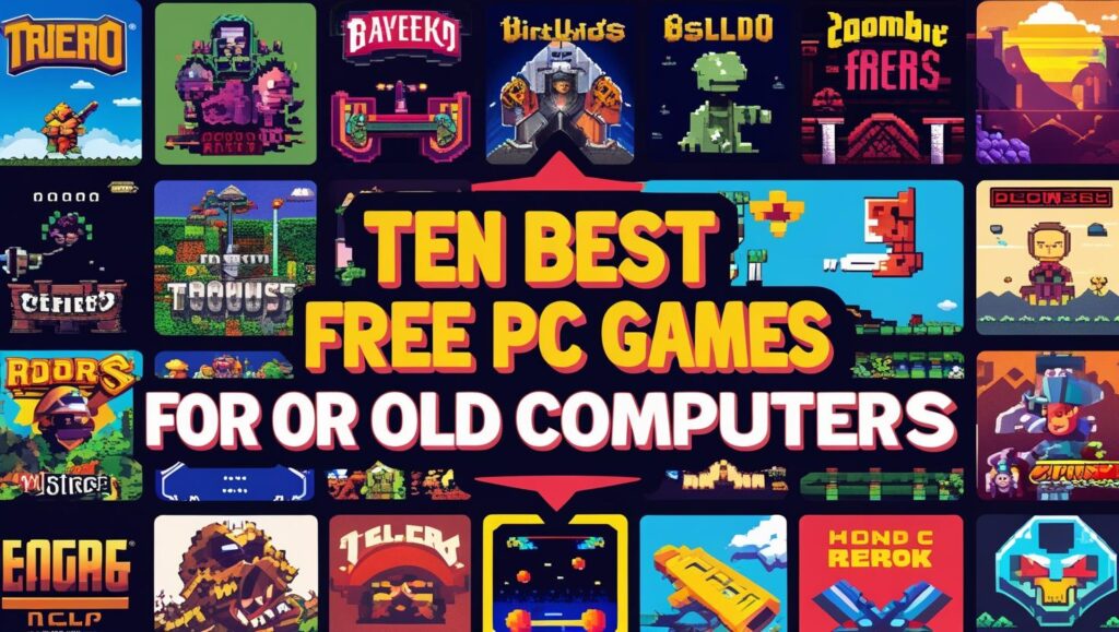 Free PC Games For Low End PC: The Ten Best Free PC Games for Old Computers That Still Manage to Have a Good Time Without Overtaxing Your Hardware in 2025