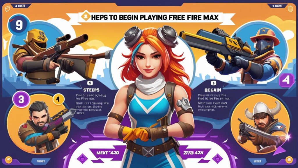 Steps to Get Started with Free Fire Max (Top 1 Game)