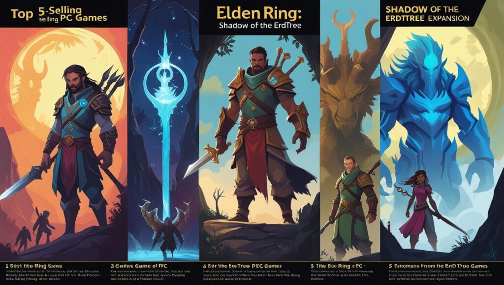 Top 5 PC Games: Elden Ring: Shadow of the Erdtree Expansion