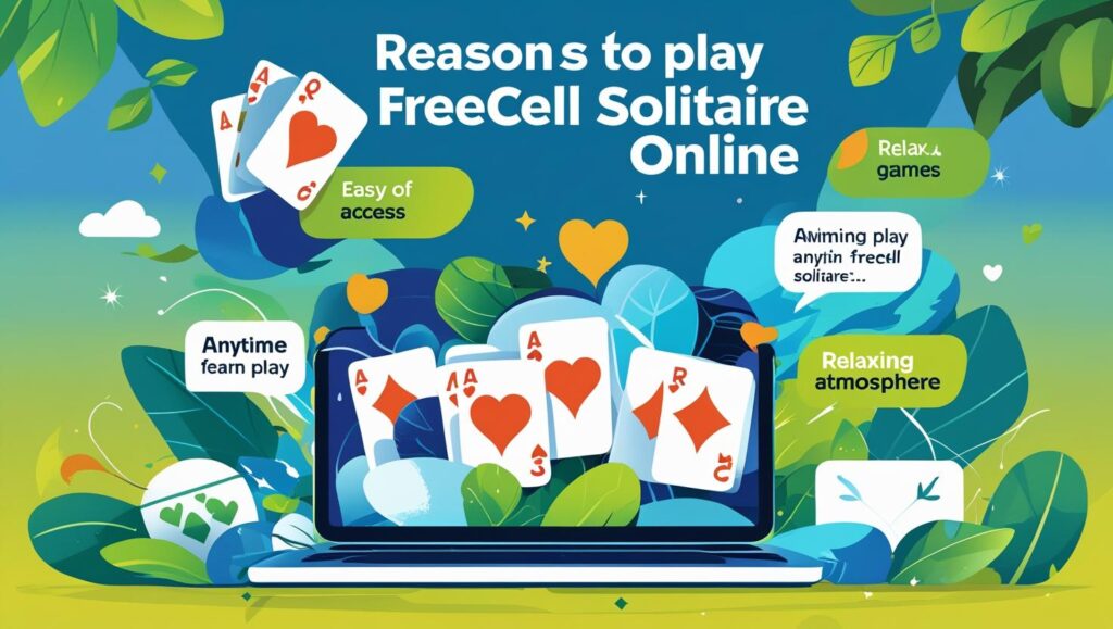 7 Reasons FreeCell Solitaire Play It Online Is the Perfect Game for Relaxation and Mental Focus