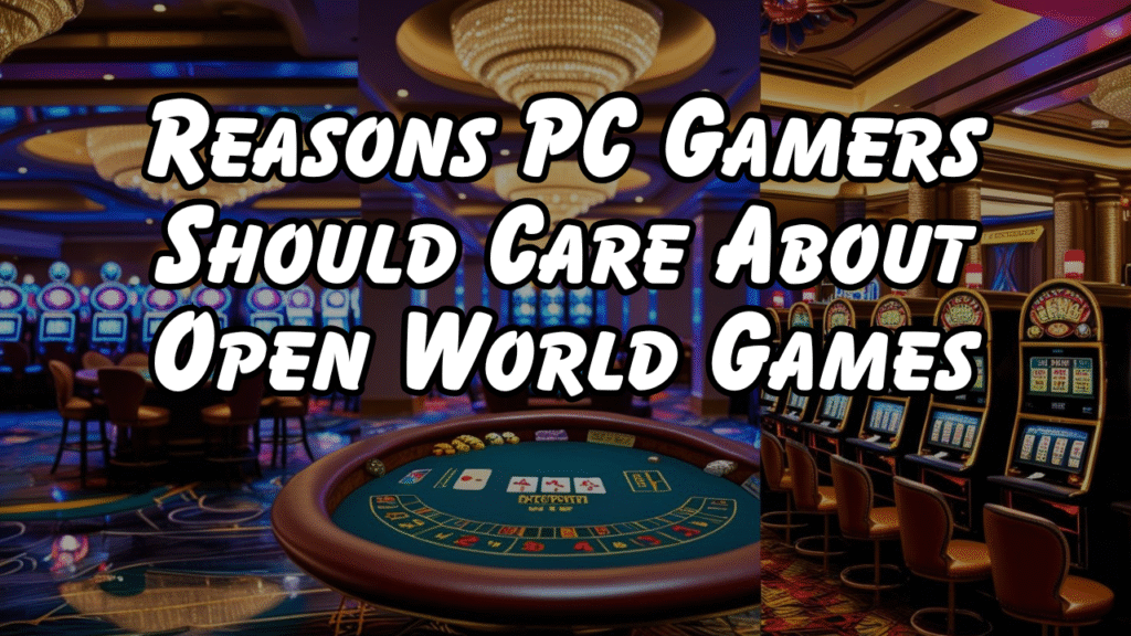 Reasons PC Gamers Should Care About Open World Games