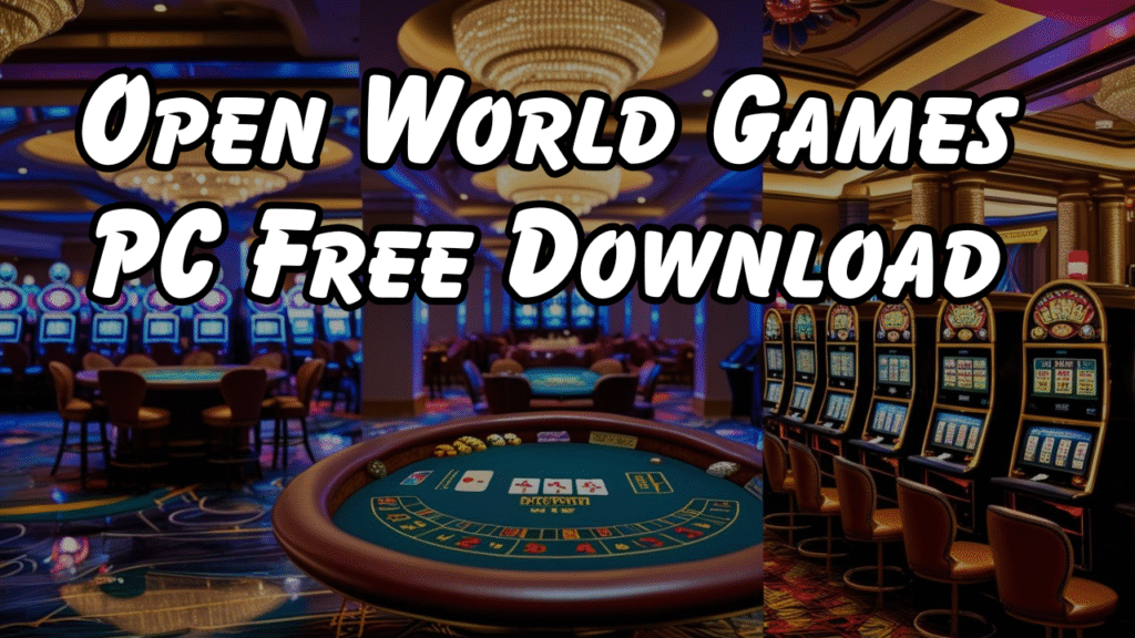 Open World Games PC Free Download—Enhance Your Gaming Time Without Spending a Dime