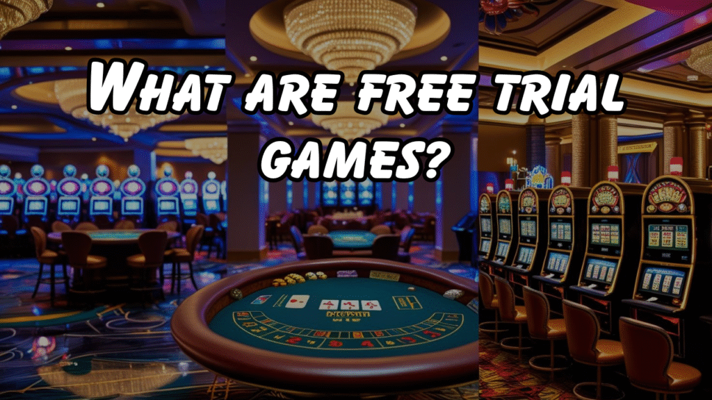 What are free trial games?