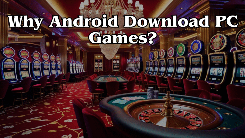 Why Android Download PC Games?